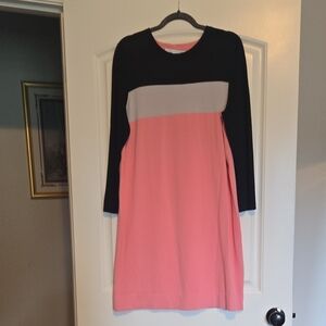 Diane Von Furstenberg Black and Pink Dress